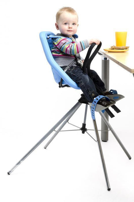 YEPP MINI BLUE FRONT MOUNT BIKE CHILD SEAT FOR AHEAD STEM CYCLES 45% OFF + STAND - Bankrupt Bike Parts