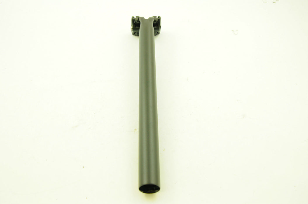 27.2mm SEAT POST ALLOY BIKE MICRO ADJUST SEAT POST BLACK 350mm (14") NEW