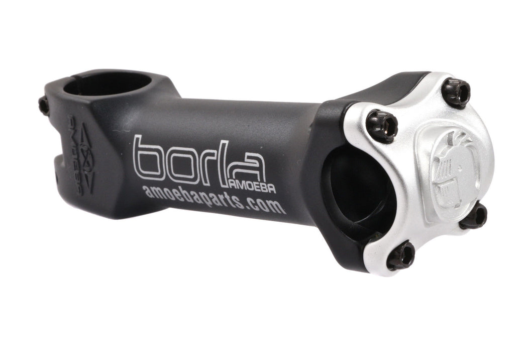 AMOEBA BORLA 28.6mm BLACK AHEAD HANDLEBAR STEM 120mm REACH MTB, FIXIE, HYBRID