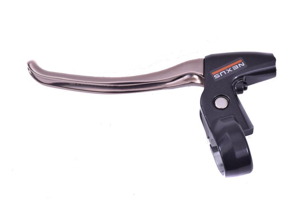 SHIMANO NEXUS BL-IM40 LEFT HAND BRAKE LEVER SILVER-BLACK ALLOY MASSIVE DISCOUNT