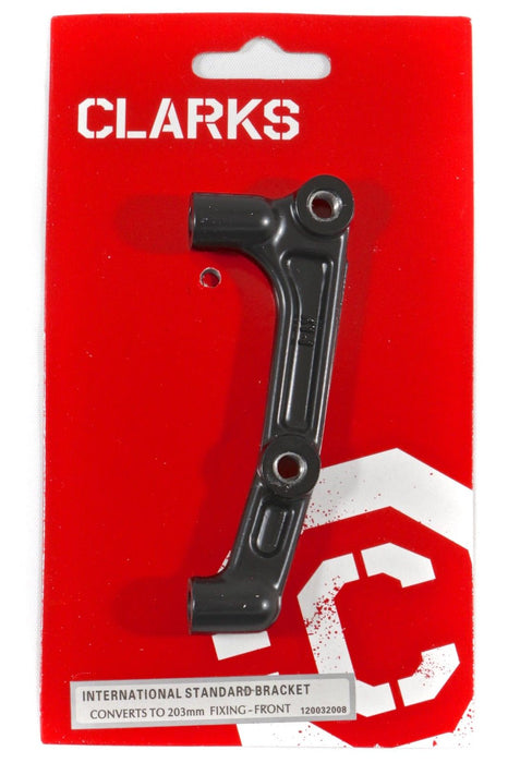 CLARKS 203mm ROTOR DISC BRAKE POST MOUNT BRACKET ADAPTOR CONVERTER 32008