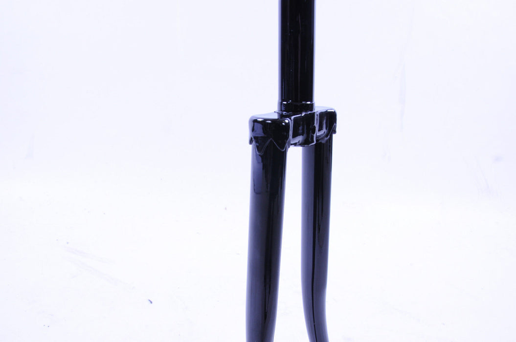 VINTAGE FORK TRADITIONAL TOURIST BIKE 26 x 1 3-8" 255mm LONG 1" COLUMN BLACK