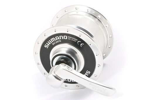 SHIMANO DYNAMO HUB DH-2N70 32 HOLE QUICK RELEASE 6V 2.4W IDEAL HYBRID ETC NEW - Bankrupt Bike Parts