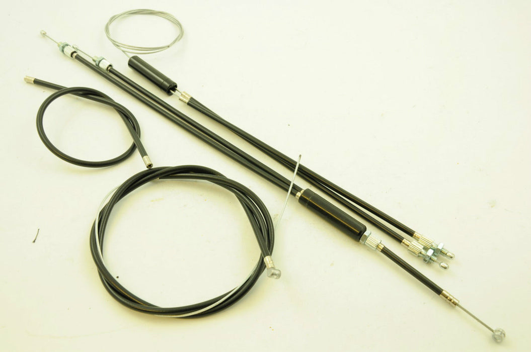 BMX FREESTYLE BIKE GYRO ROTAR FRONT & REAR BRAKE CABLE (TOP & BOTTOM )