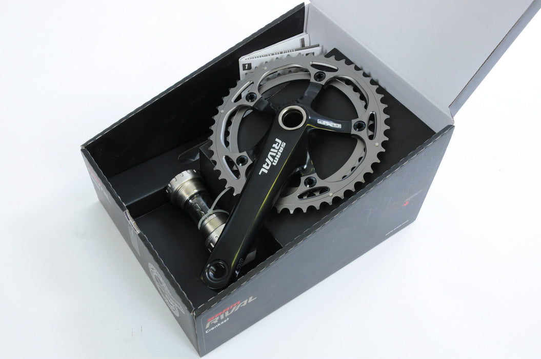 SRAM RIVAL X COUNTRY DOUBLE 46-38 TEETH 10 SPEED 175mm 35% OFF RRP £199.99