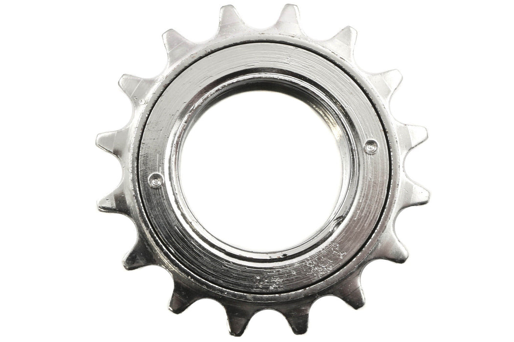 16 TEETH SILVER BMX FIXIE FREEWHEEL SPROCKET REAR COG SINGLE SPEED BIKE CHROME