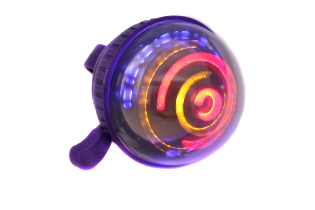 FANTASTIC PRESENT FOR KIDDIES BIKE LED LIGHT UP BICYCLE BELL