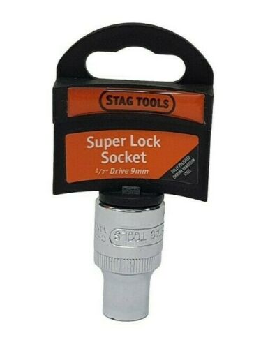 Super Lock Socket 1/2'' Drive 8mm - 30mm Stag Tools Diy Garage Tools