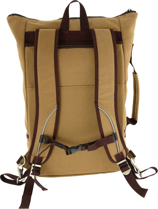 DAWES CANVAS MULTI FUNCTIONAL BIKE PANNIER BIKE,RUCKSACK,TRAVEL HOLDALL KHAKI