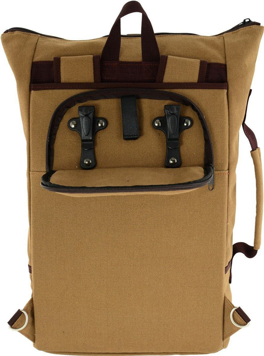 DAWES CANVAS MULTI FUNCTIONAL BIKE PANNIER BIKE,RUCKSACK,TRAVEL HOLDALL KHAKI