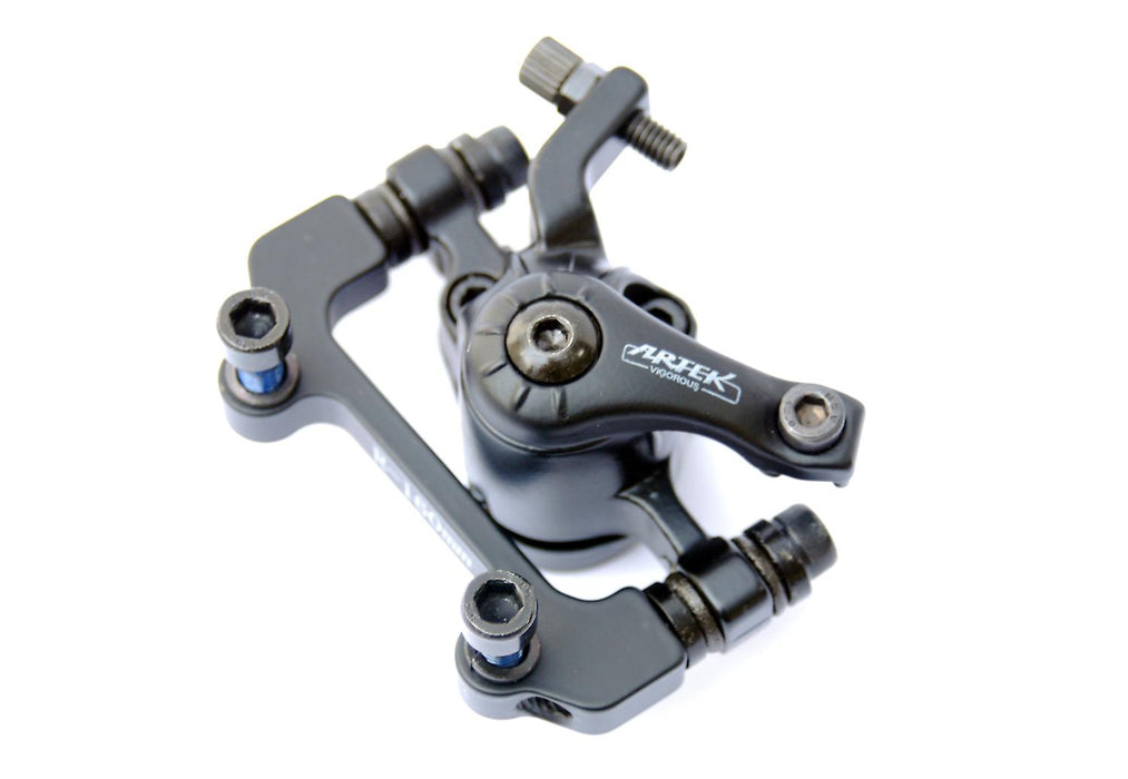 Artek MTB Front Disc Brake Mechanical Cable Type Caliper + 160mm Rotor Incl Bolts