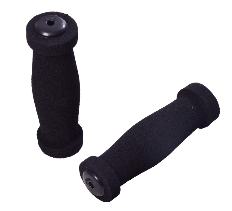 Wholesale Job Lot - Twenty Pairs Bike Foam Sponge Handlebar Grips With Bar End Plugs Black