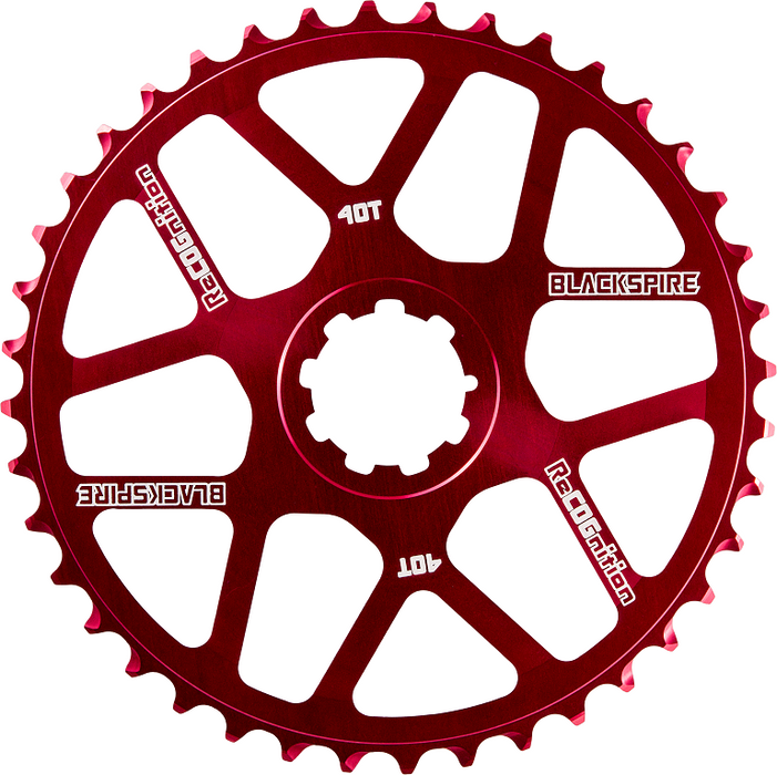 Blackspire ReCOGnition Cassette Expander Sprocket 45t Cog Red