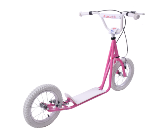 BLOSSOM TRADITIONAL PINK GIRLIE SCOOTER 12" WHEEL