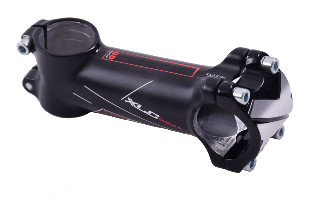 XLC Carbon Alloy SL Bike 100mm AHead Stem 31.8mm 8 Degree Rise Black Lightweight