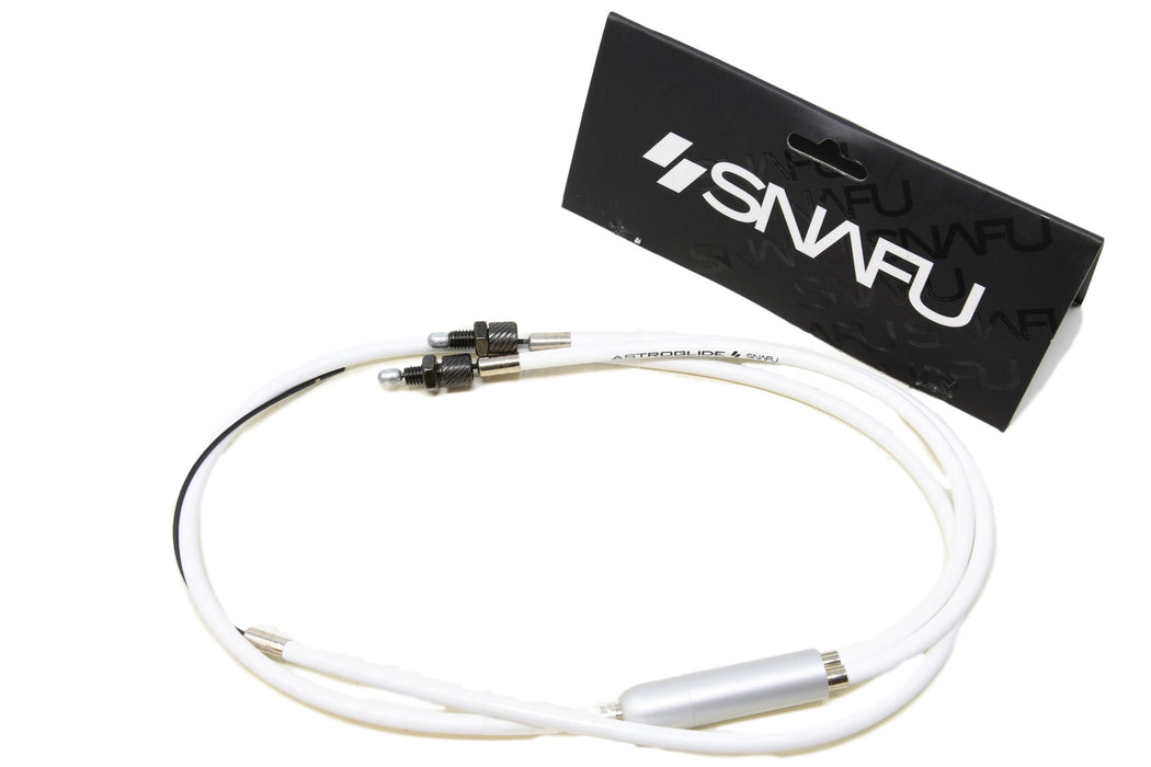 Snafu Astroglide Liner BMX Freestyler Lower Bottom Gyro Cable Big Barrel White