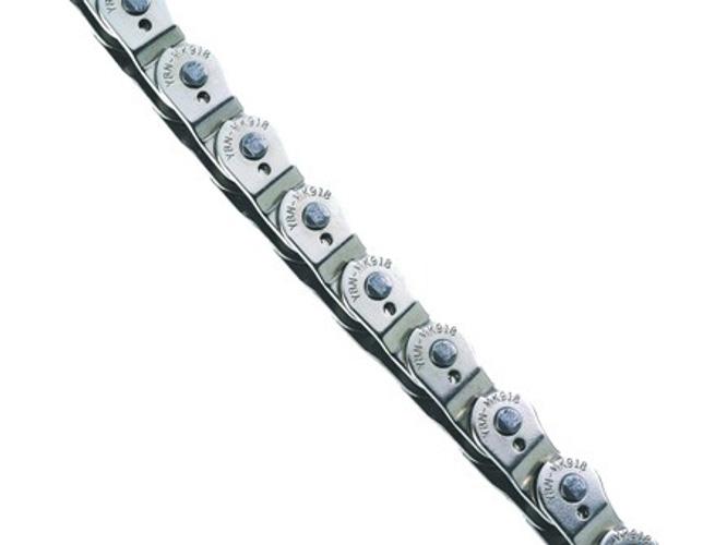 YBN MK918 Heavy Duty Bike Chain 1-2" X 1-8" Ideal Bmx, Fixies & Folding Bikes 112l Silver