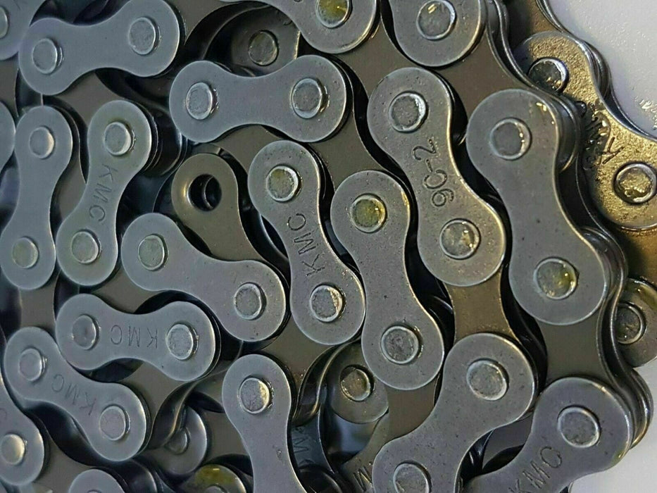 KMC Single Speed Chain 1/2 x 1/8" Single Speed Bike 112 Link BMX Fixie Sturmey