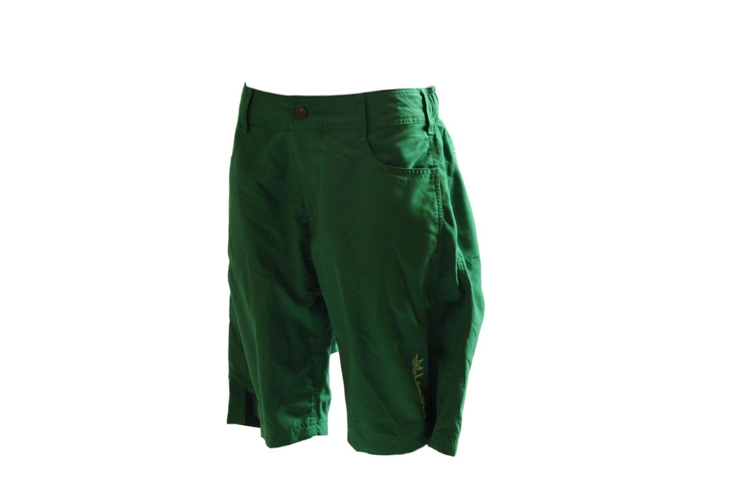 Loeka Oszust Green Casual Leisure Cycling Shorts Ladies Medium