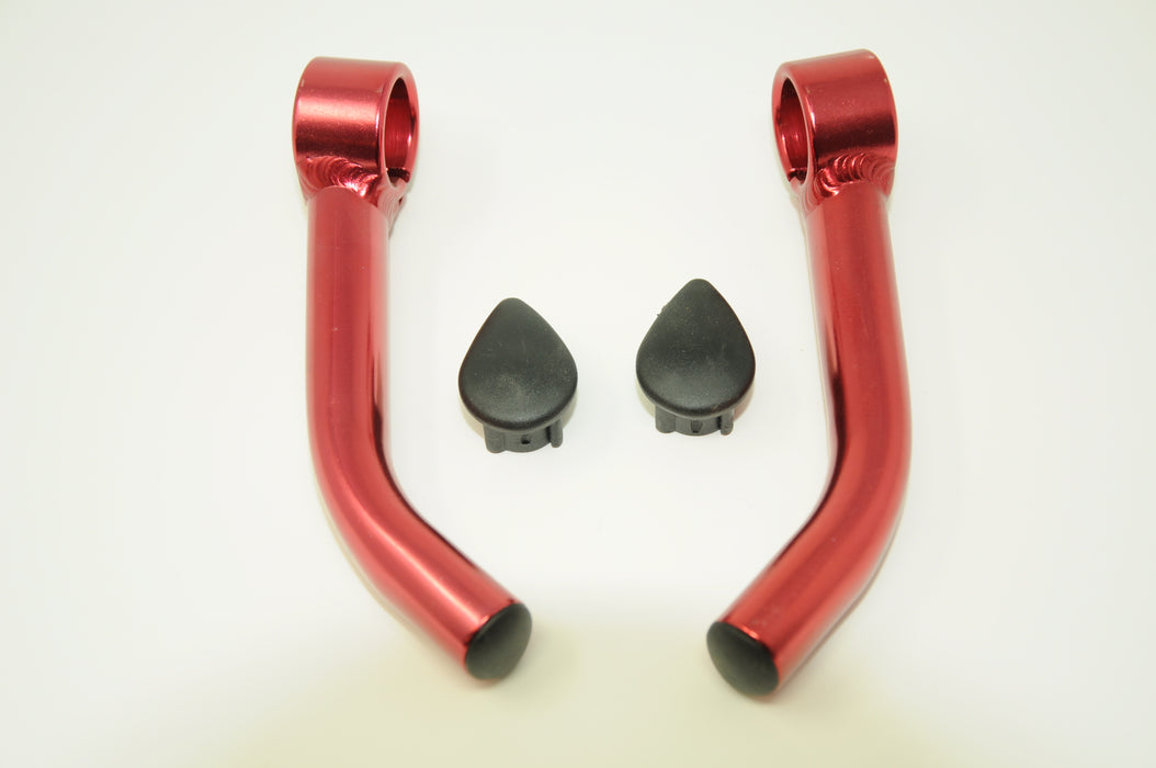 SPECIALIZED A1 "DIRT RODZ” MTB HANDLEBAR BIKE BAR ENDS SUPERBE DESIGN LIGHTWEIGHT ALLOY ALU RED