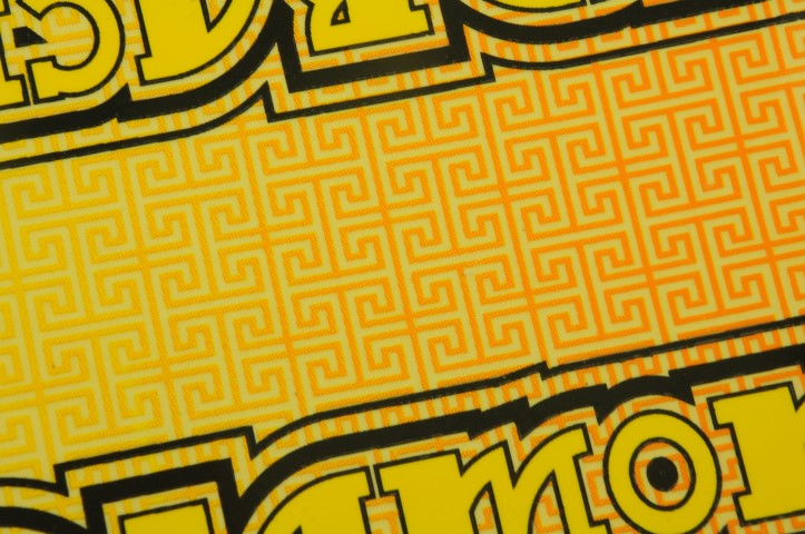 ORIGINAL DIAMOND SESSION 2011 BMX ORANGE & YELLOW WITH CLEAR BACKGROUND DECAL TRANSFER STICKER SET