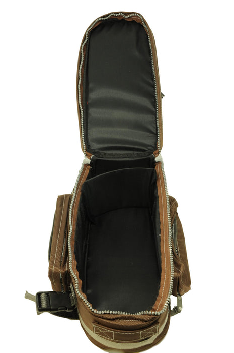 ZEFAL TRIPPER BIKE “RACK PACK” LUXURY PANNIER CARRIER COMMUTER BAG BROWN 5.3 LTR
