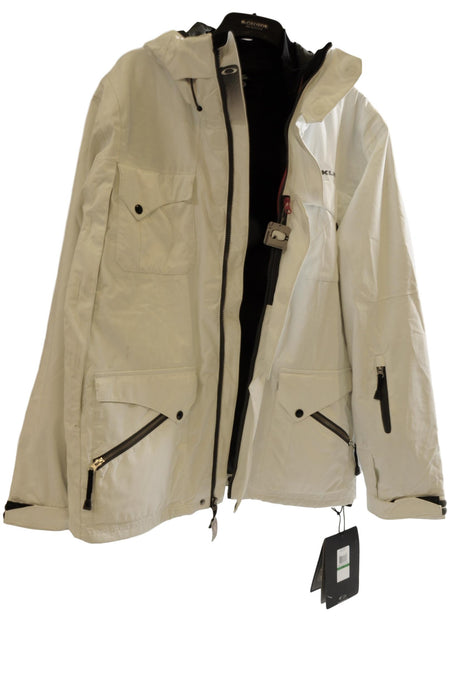 Oakley Sort Up Snow Jacket Large White Ex Display
