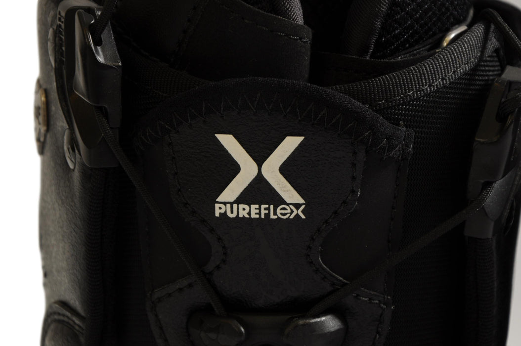 Rome SDS Libertine Pureflex Snowboard Boots UK 7 Black – RRP: £185