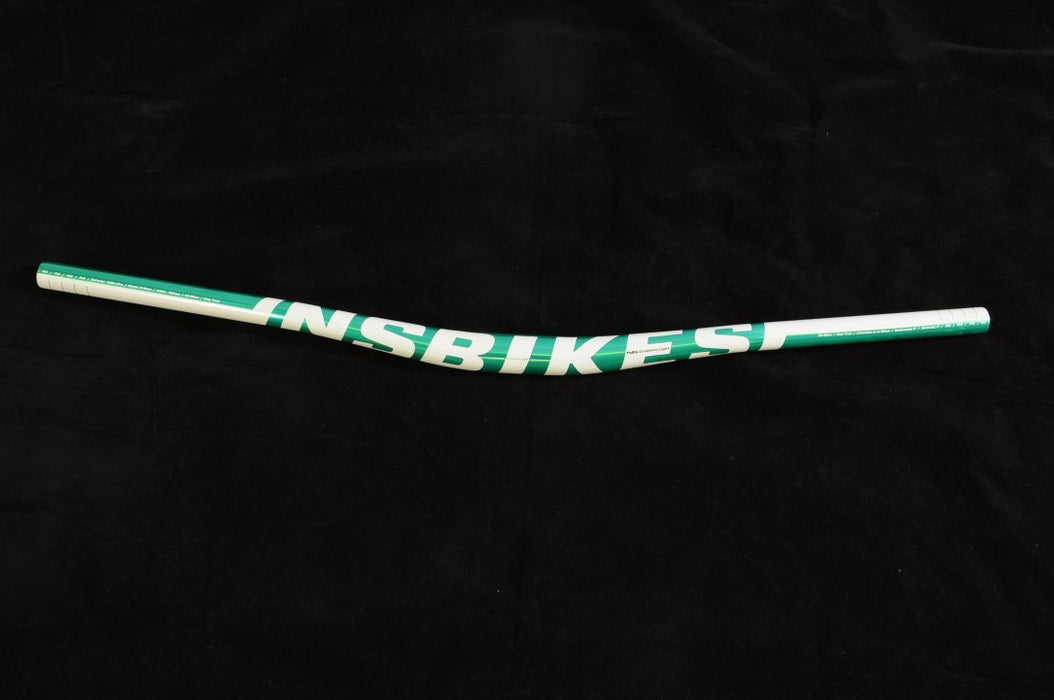 NS Bikes Evidence Lite Downhill Riser Bars Teal 31.8 - 762mm