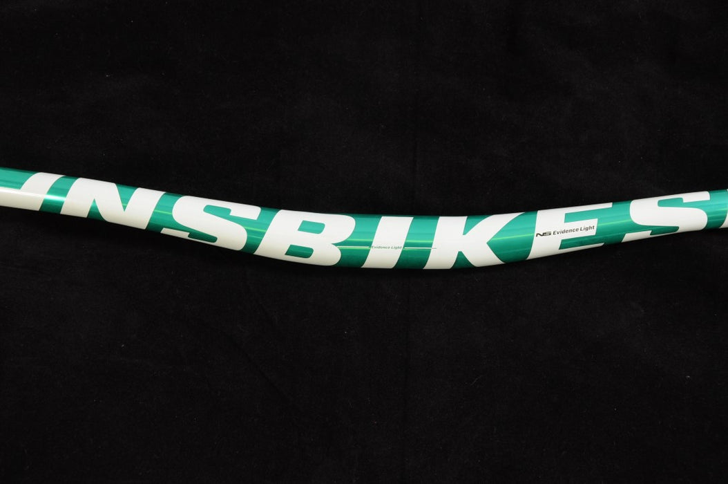 NS Bikes Evidence Lite Downhill Riser Bars Teal 31.8 - 762mm