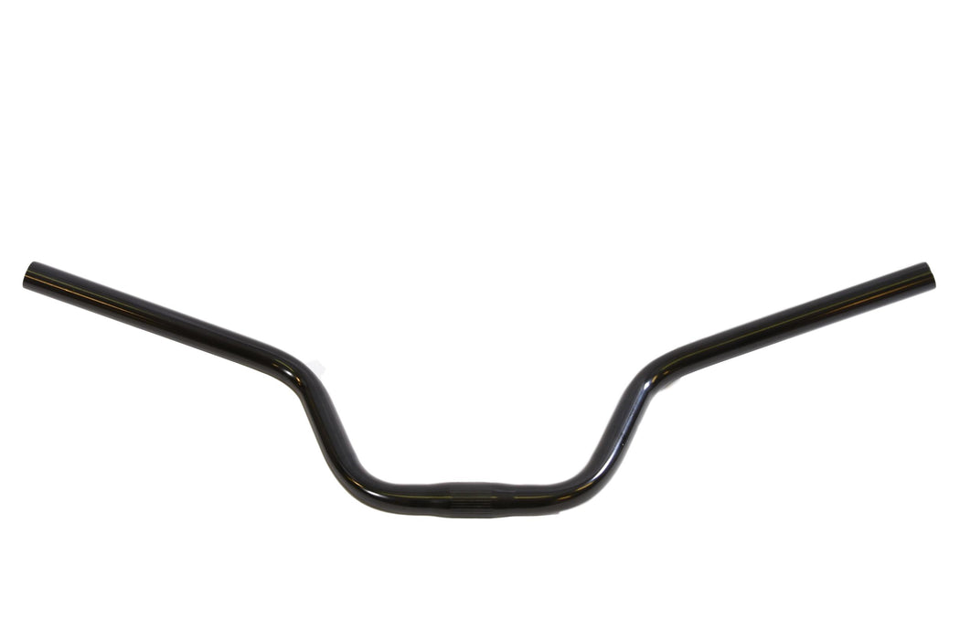 SIT UP HIGH BIKE RIDING POSITION 5“ (120mm) RISE, COMFORT HANDLEBARS 660mm WIDE BLACK
