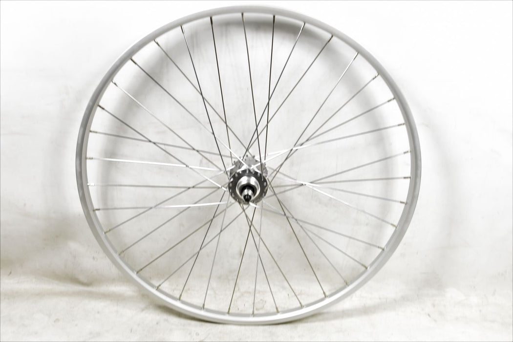 PAIR 26 X 1 3-8" ( 590 X 19 ) FLIP FLOP FIXIE BIKE WHEELS RIMS + SEALED HUBS