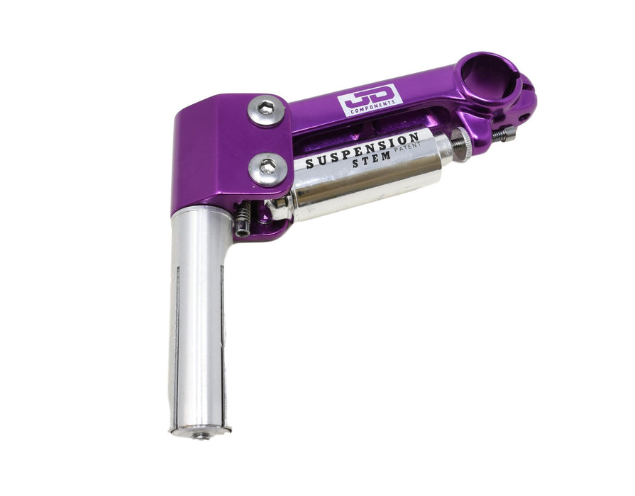 TRANZ X JD COMPONENTS MTB ATB SUSPENSION HANDLEBAR STEM 22.2mm-25.4mm PURPLE