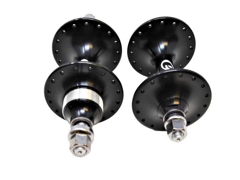 PAIR NOVATEC FLIP FLOP FIXIE BIKE HUBS WITH SEALED BEARINGS FRONT & REAR FOR 32 SPOKE RIMS