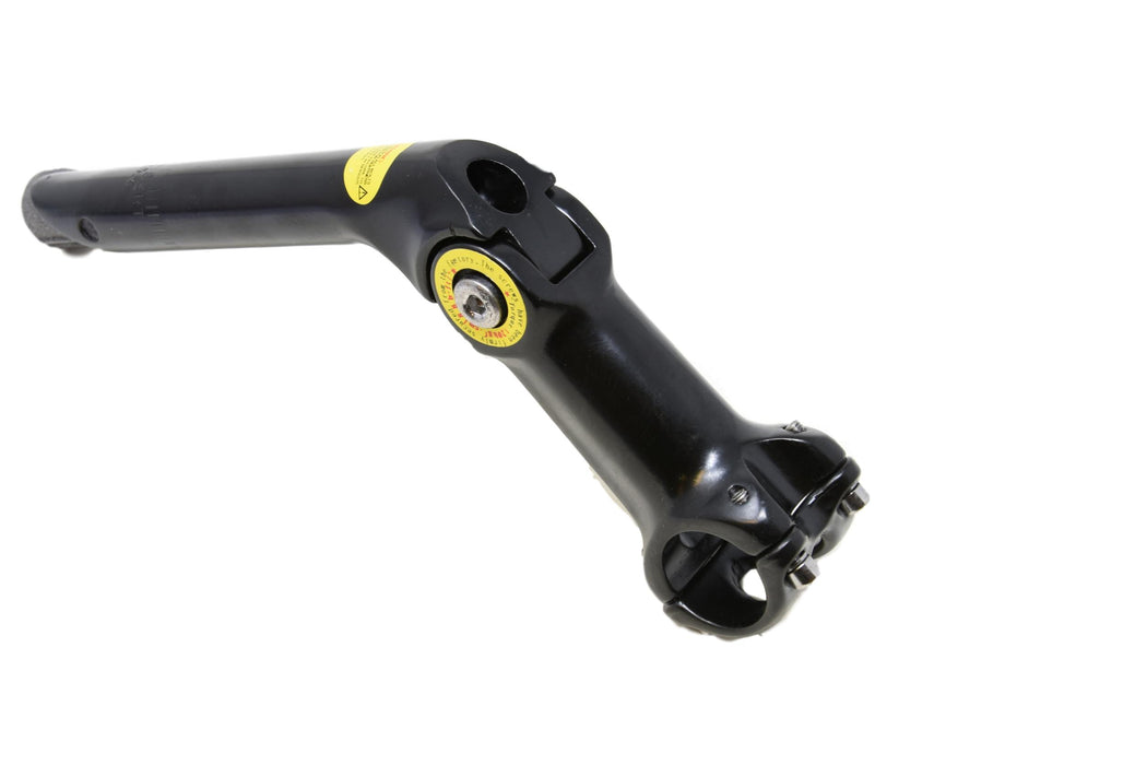 Sit Up High Bike Riding 22.2mm Adjustable Handlebar Stem,0-50 Deg Oversize 31.8mm Bar