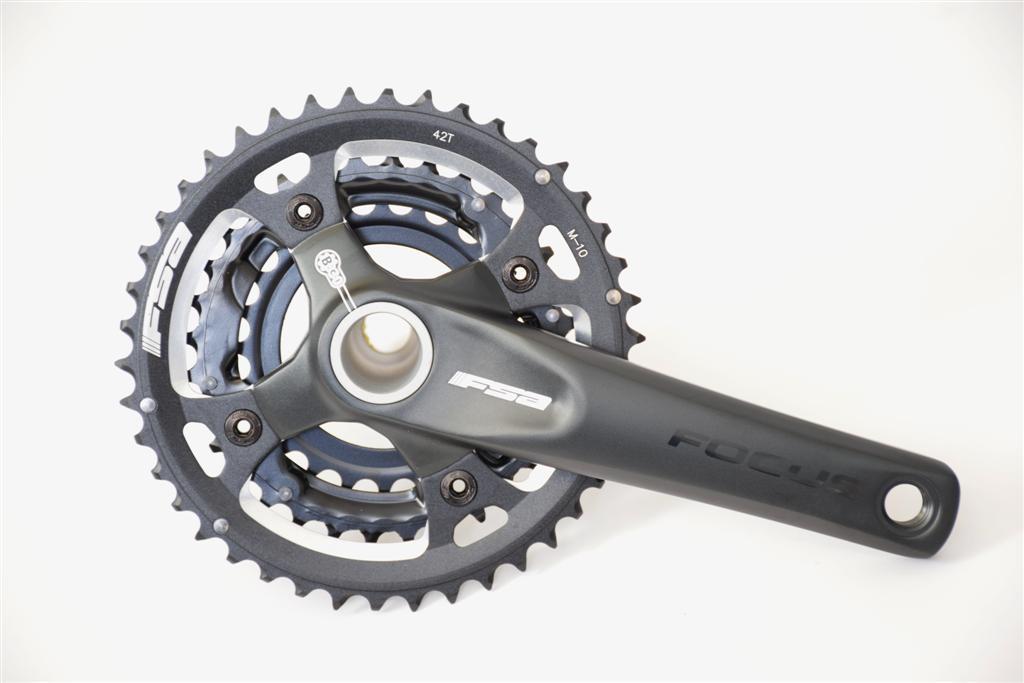 SHIMANO 8, 9 or 10 SPEED COMPATIBLE FSA COMET FOCUS 42-32-24 TEETH CHAINWHEEL SET CRANKSET PF30 WITH 175mm CRANK