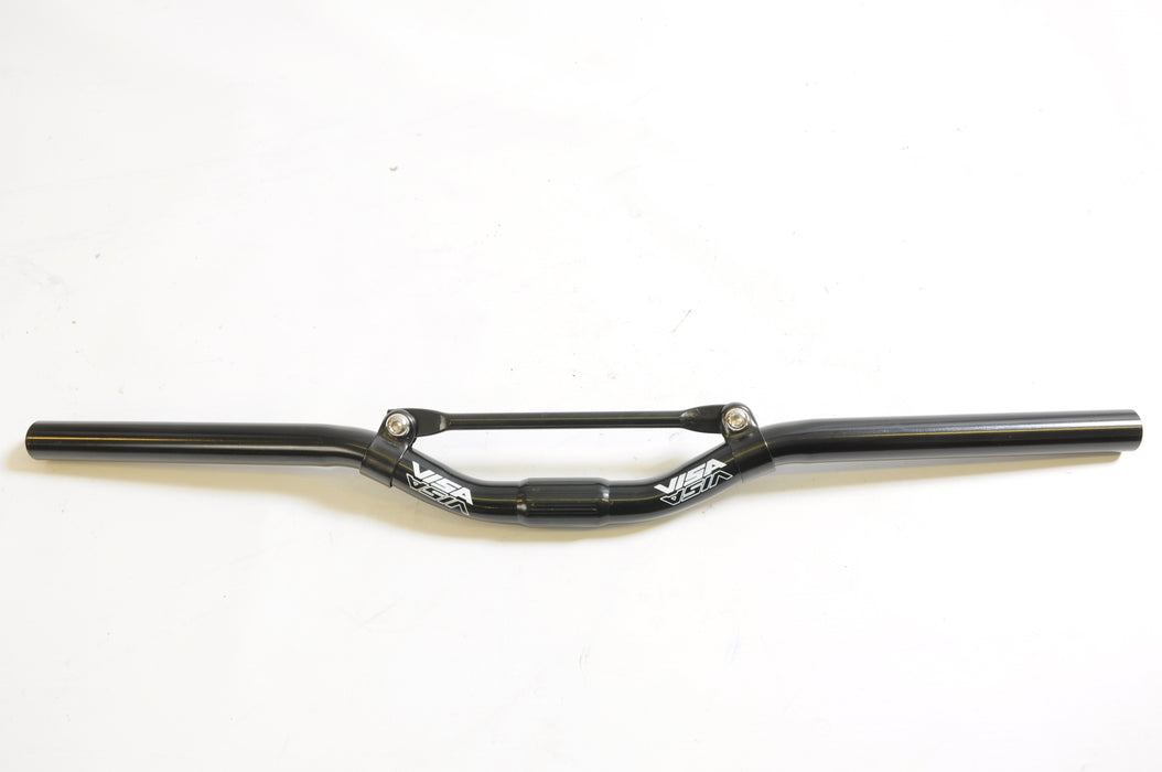 30mm RISE MTB BIKE HANDLEBARS WITH BRACE 580mm WIDE 25.4mm CENTRE COMFORT RIDE