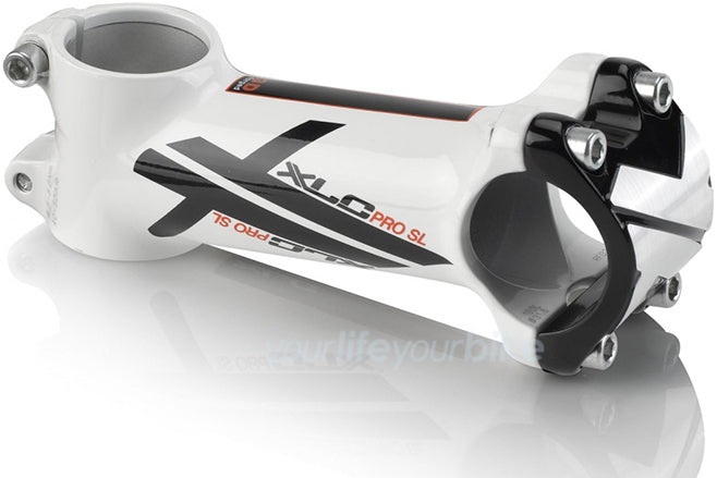 RALEIGH XLC PRO SL A-HEAD ROAD - MTB BIKE STEM XLC PRO SL 1 1-8" LIGHTWEIGHT ROAD BIKE - MTB A-HEAD STEM 31.8MM WHITE & BLACK 120mm