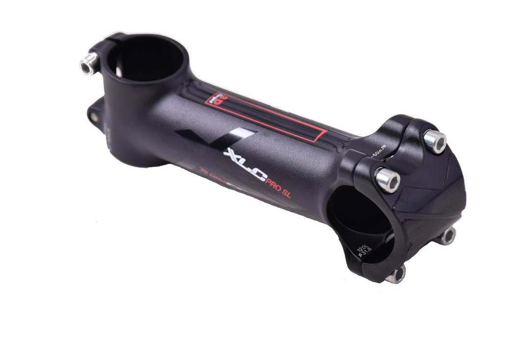 RALEIGH XLC PRO SL A-HEAD ROAD- MTB BIKE STEM XLC PRO SL 1 1-8" LIGHTWEIGHT ROAD BIKE- MTB A-HEAD STEM 31.8mm BLACK 120mm