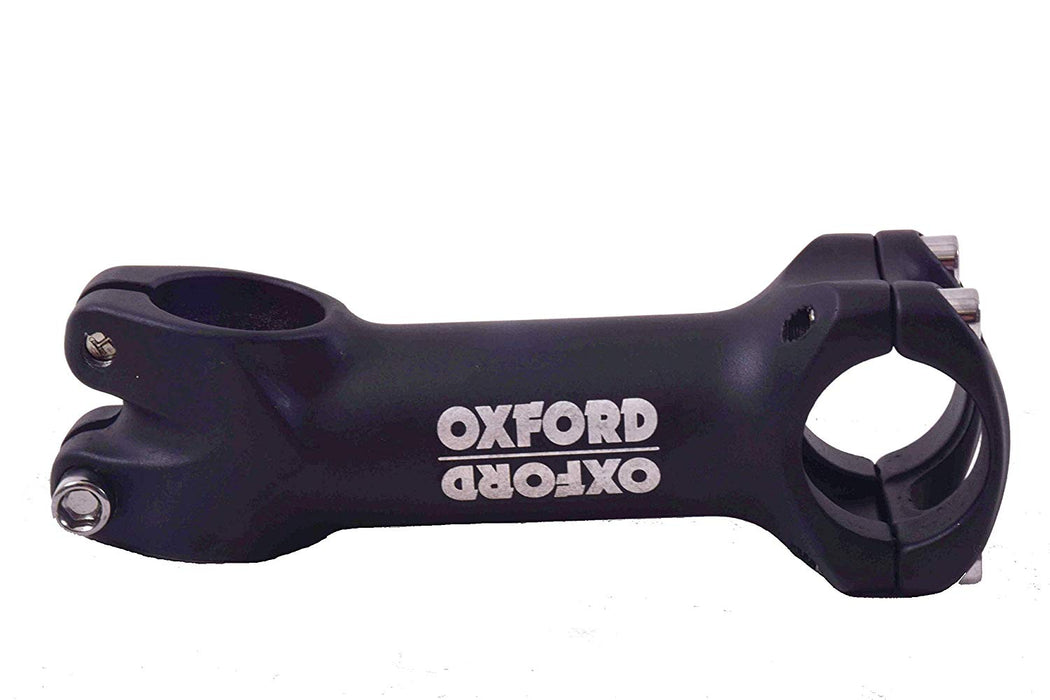 Oxford MTB Alloy A-head Ahead Handlebar Stem 110mm Long 1 1-8", 31.8mm Diameter Black