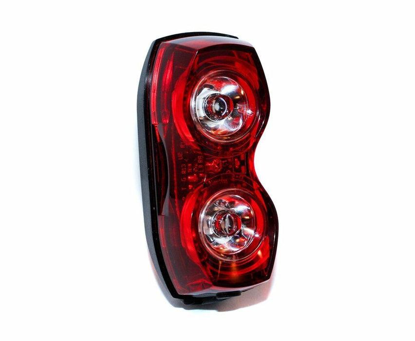 Smart RL321 Two Eye Double LED USB Rechargeable Rear Bike Cycle Light 60% Off RRP