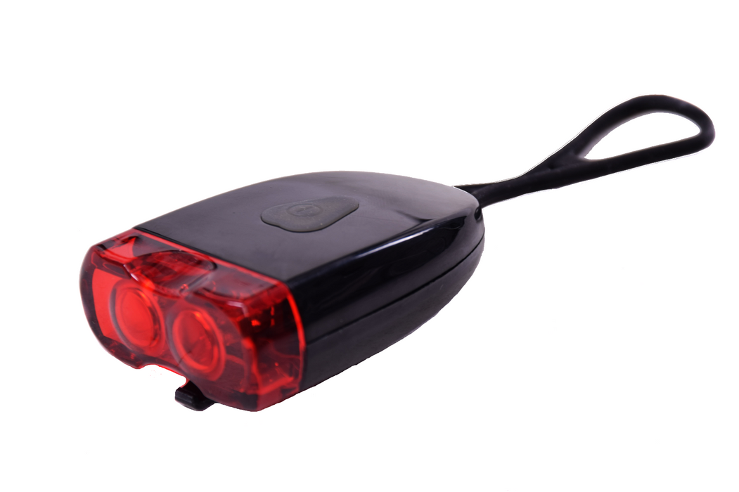 Ammaco High Power Front & Rear Lights Set LED USB Charge Cycling Bike Safety Set