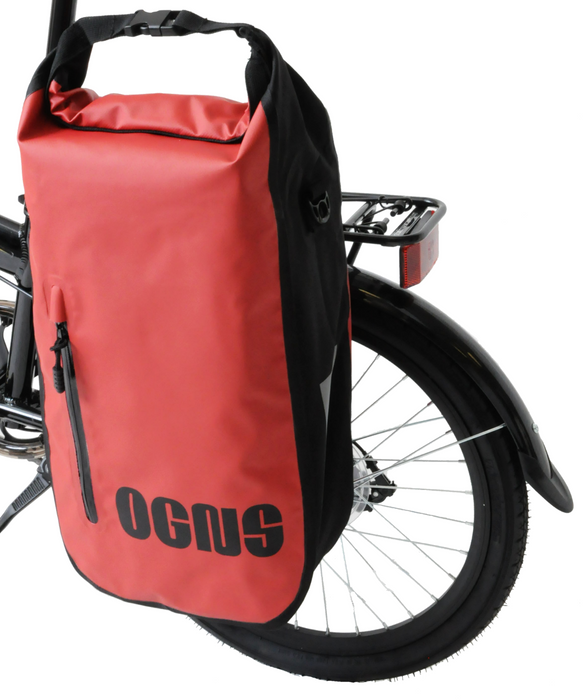 Commute Bag Roll Top Bike Dry Pannier Luggage Sack Waterproof Pannier 19 Litre