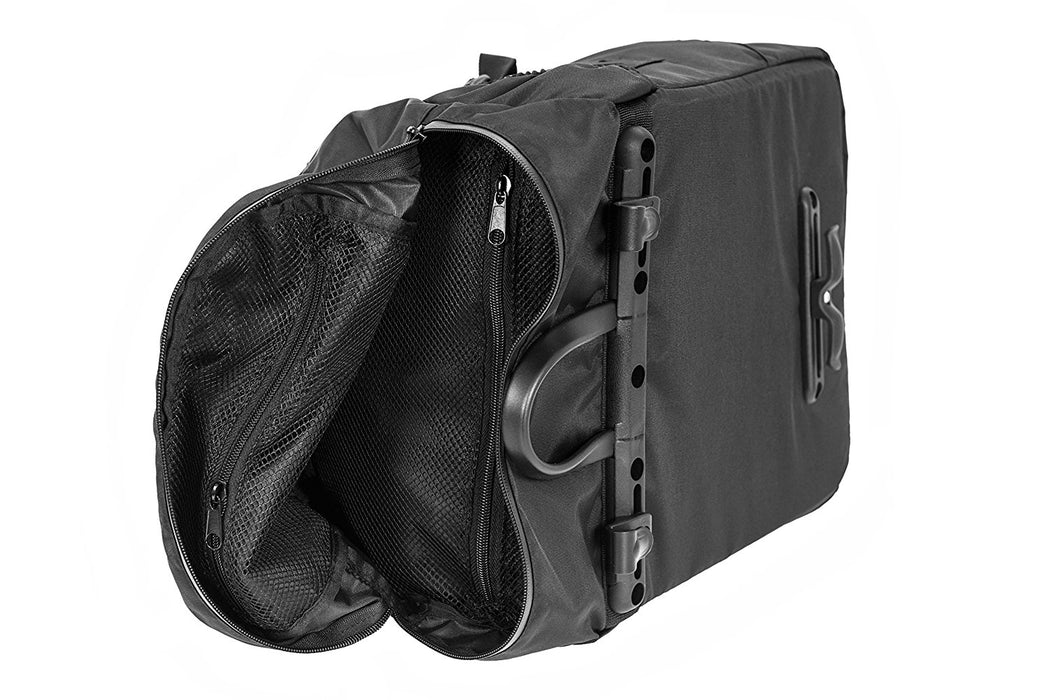 RALEIGH BIKE SINGLE LARGE PANNIER LUGGAGE BAG,CLIP ON + RAIN COVER 25 LITRE 50% OFF