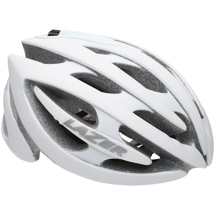 Lazer Genesis Road Cycling Helmet - Matte White - Medium (55 – 59cm)