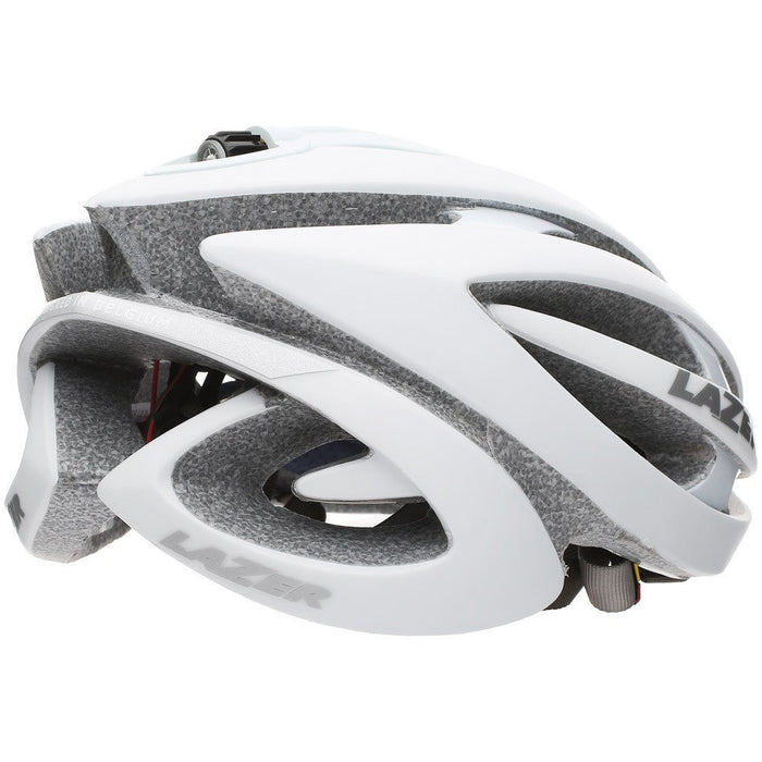 Lazer Genesis Road Cycling Helmet - Matte White - Medium (55 – 59cm)