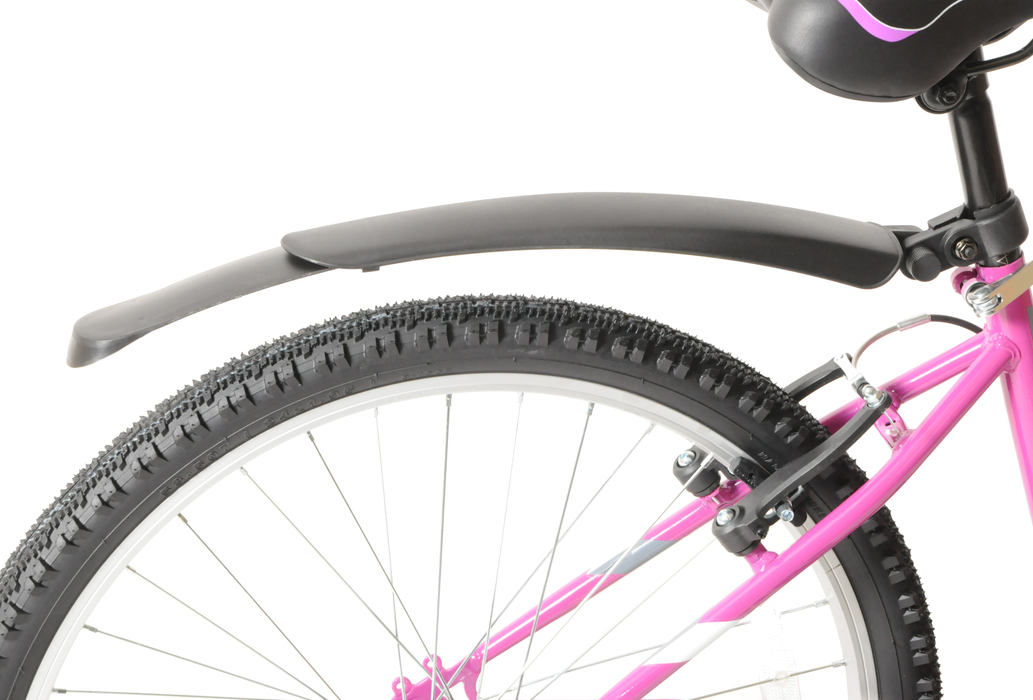 Front & Rear Bike Mudguards Extendable To Suit 20" 24" 26" Wheel Adult And Junior MTB And Other Cycles