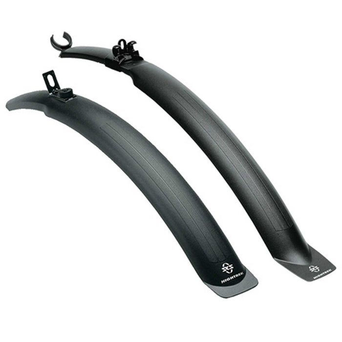 SKS Hightrek 24-26" Wheel Clip On Mountain Bike Replacement Mudguards Set Black