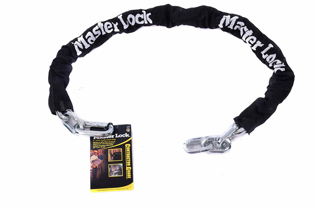 HEAVY DUTY STEEL CHAIN BIKE CYCLE MOTORBIKE MASTER LOCK (CHAIN ONLY) 1.7 METRES