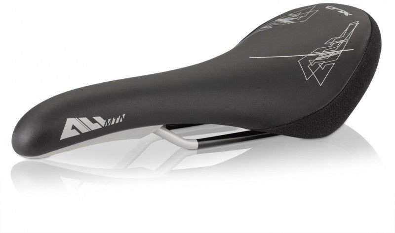 XLC ENDURO UNISEX ALL MOUNTAIN MTB CRO-MO RAIL SADDLE BLACK & SILVER OVER 50% OFF